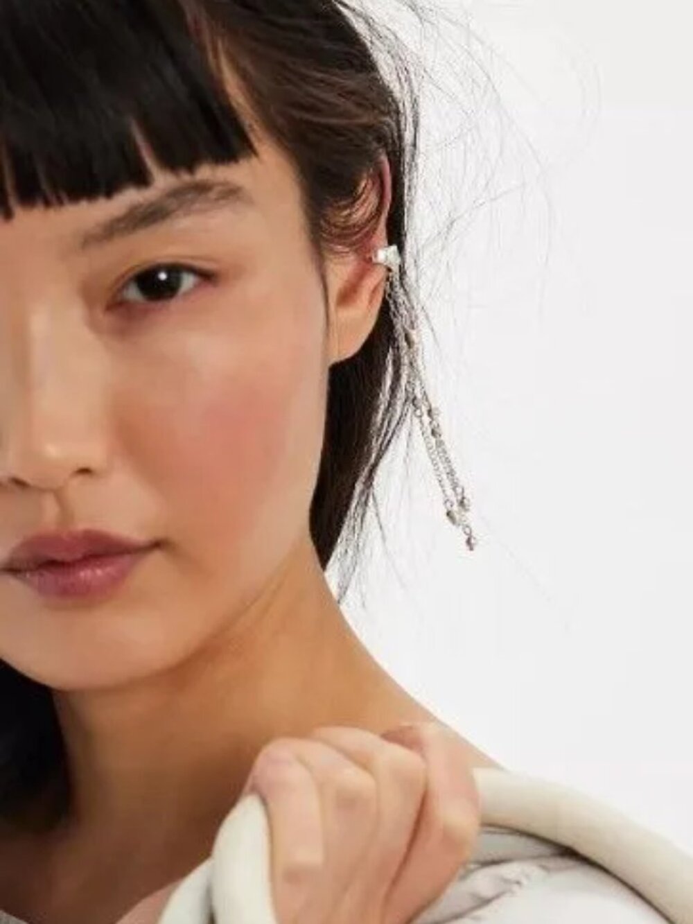 Free People $38 MSRP | Free People | Bells and Whistles Ear Cuff | Silver